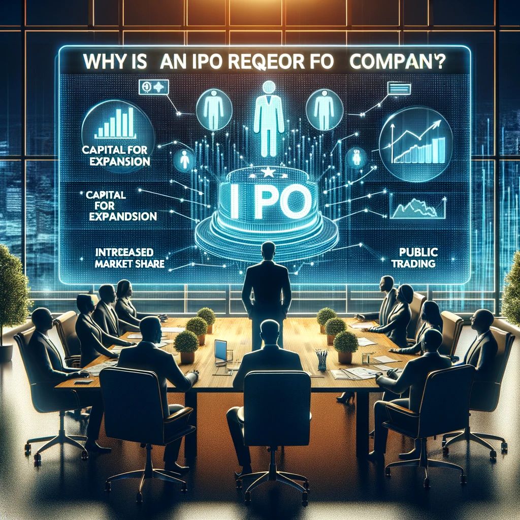 Why is an IPO required for a company